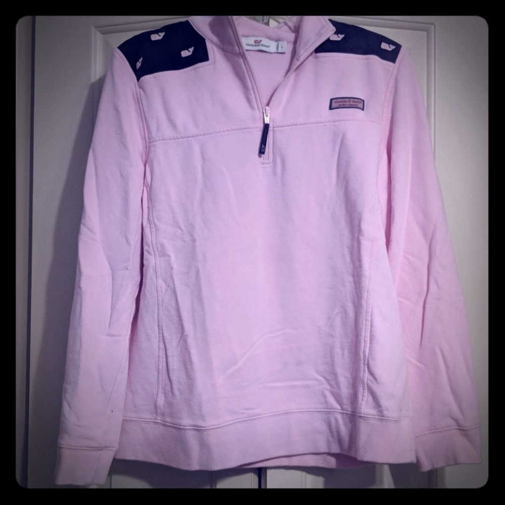 Vineyard Vines Pink and Blue Shep shirt